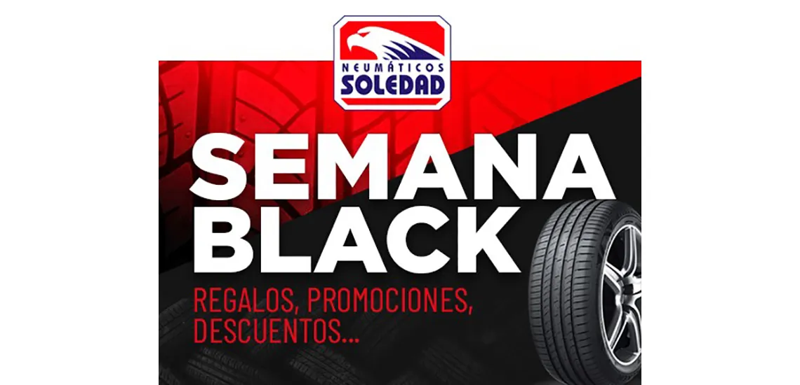 Neumáticos Soledad Black Week