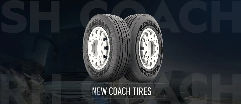 Petlas new coach tyres