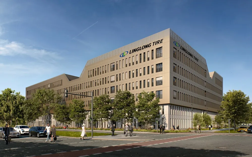 Linglong Germany GmbH office rendering mockup image