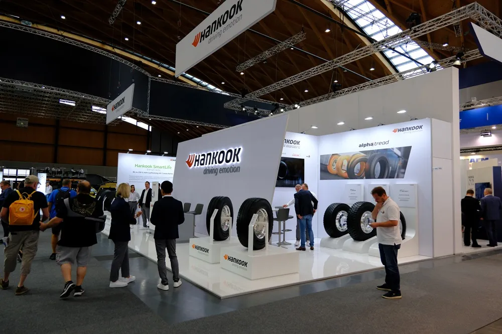 Hankook tyre stand at NUFAM