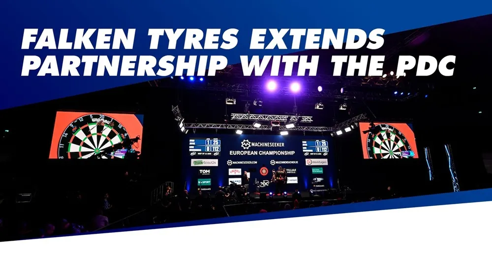 Falken Tyres PDC partnership 2026