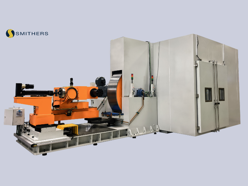 Smithers rolling resistance machine