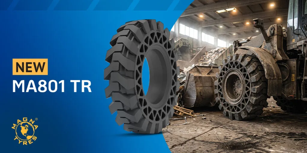 Image of the new MA801 and view of digger