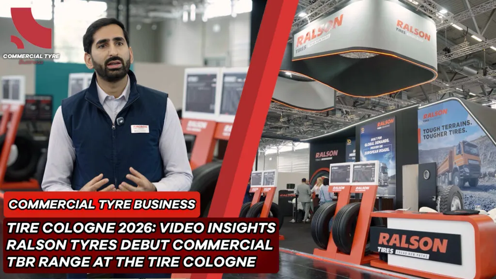 CTB Tire Cologne Video Insights featuring Manjul Pahwa and Richard Wilson on the Ralson Tyres stand